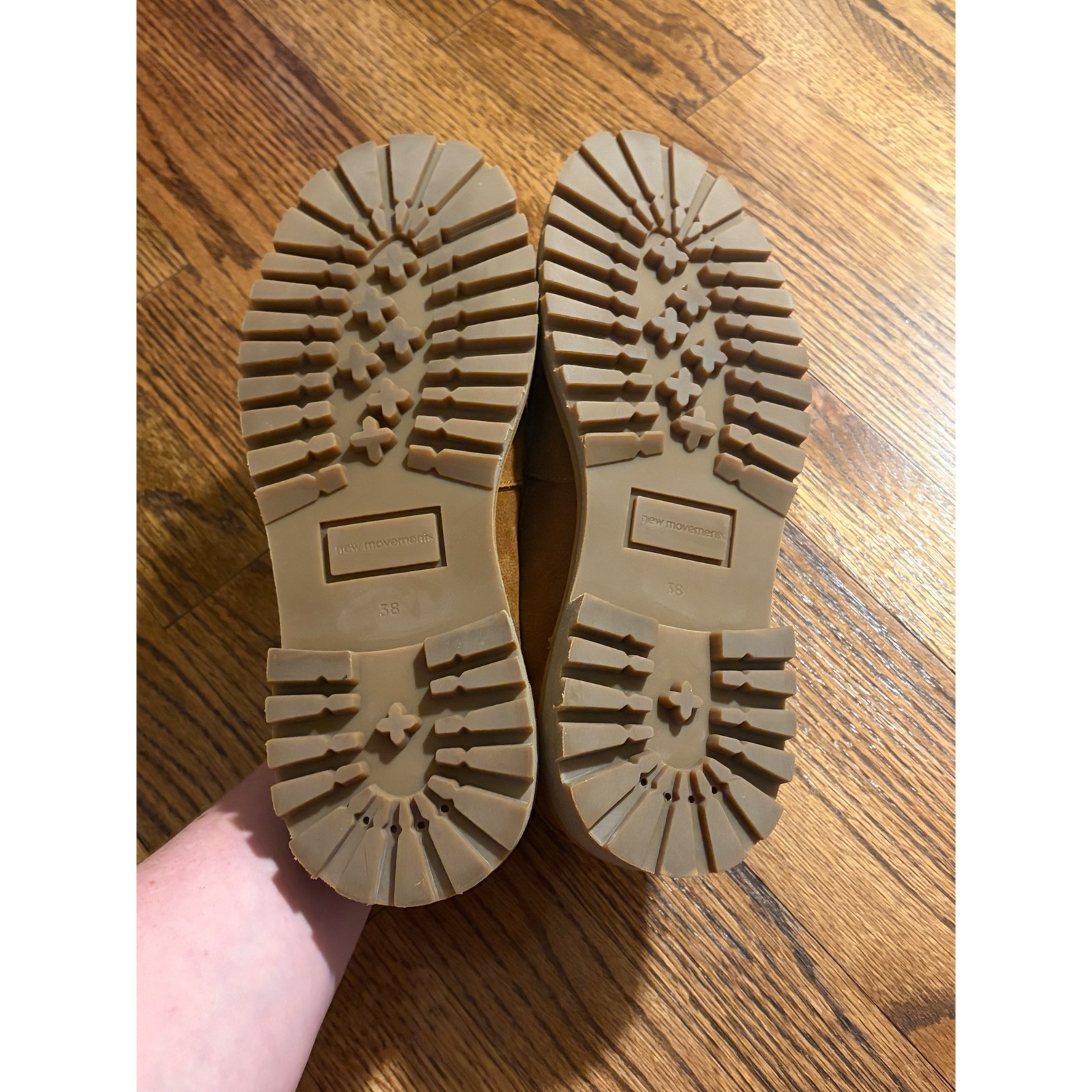 New Movements | Women's Loafer Raw Suede Cognac Brown Sz 38/7.5 — image 7 of 7